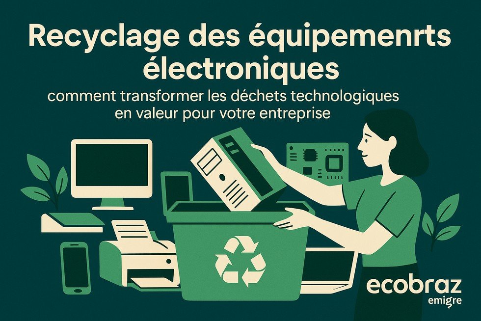 Reciclagem de eletrônicos: como transformar resíduos tecnológicos em valor para sua empresa